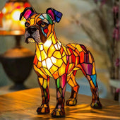 Nuno | Candeeiro Boxer em Vitral