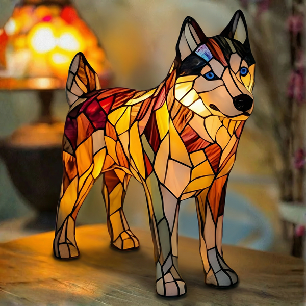 Tiago | Candeeiro Husky em Vitral