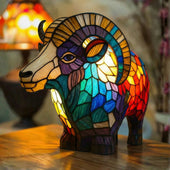 Carlos | Candeeiro Carneiro em Vitral