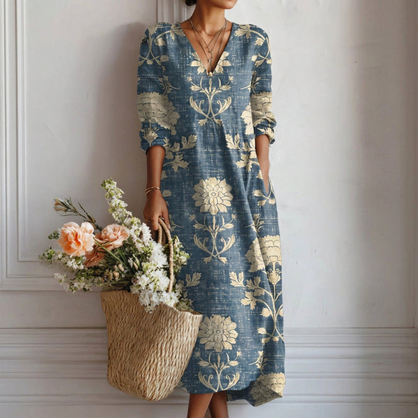 Carina - Vestido de Conforto Diário