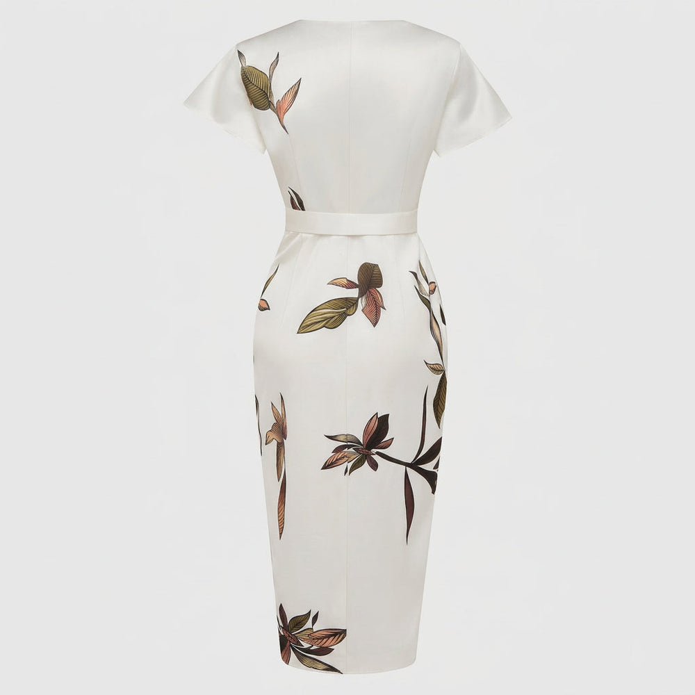 Isabel - Vestido Midi com Laço