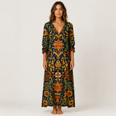 Sofía – Dolga boho obleka