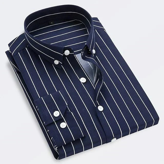 Henrique - Camisa Clássica às Riscas