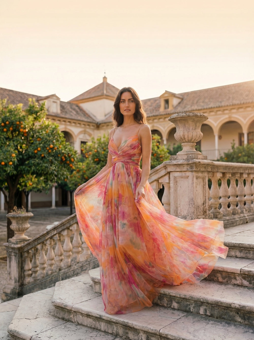 Maria - Vestido Maxi Elegante