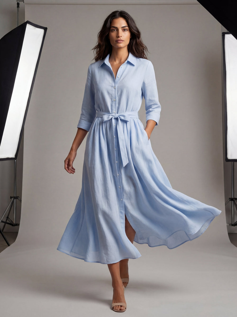 Tânia - Vestido Mediterrâneo