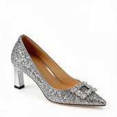 Madalena - Sapatos ortopédicos com glitter