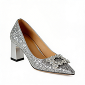 Madalena - Sapatos ortopédicos com glitter