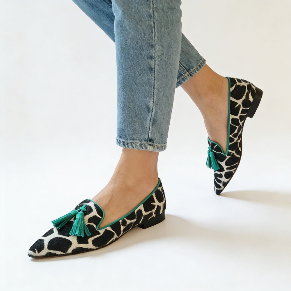 Júlia - sapatos loafers elegantes com bico