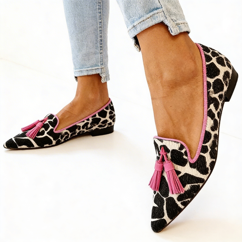 Júlia - sapatos loafers elegantes com bico