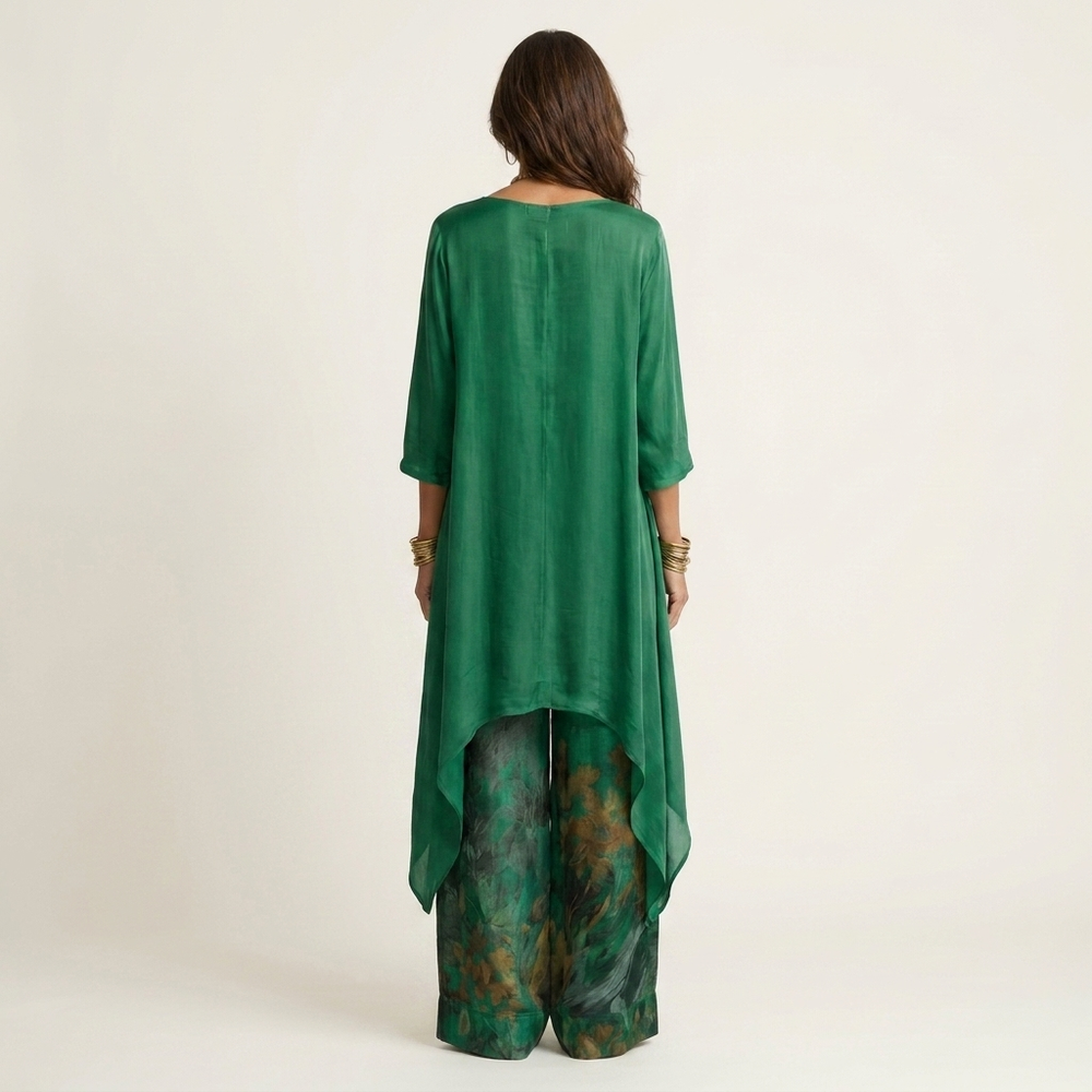 Carolina | Conjunto Assimétrico de Túnica e Calça