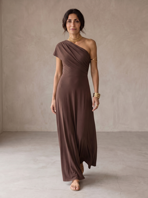 Teresa | Vestido Feminino de Linhas Simples