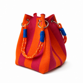 JAGODA | Mehka mini torbica – jagodna