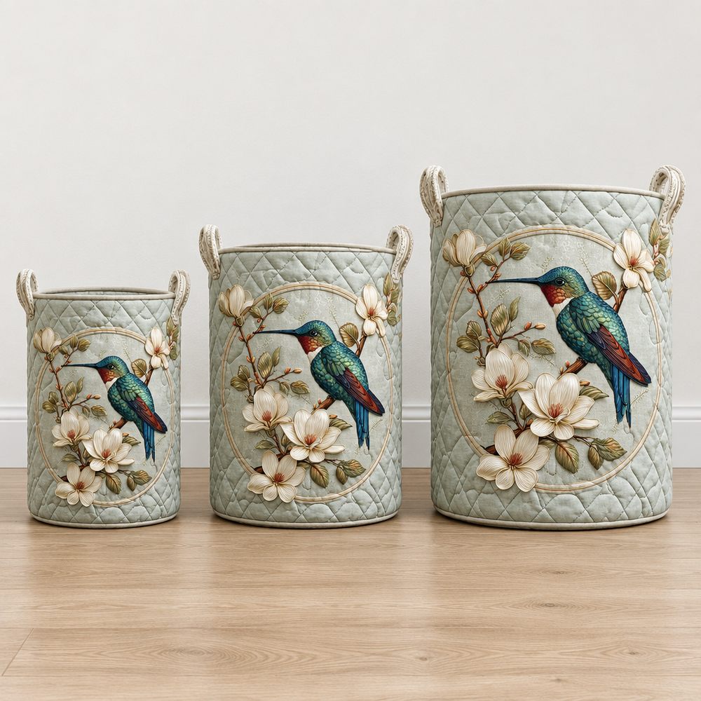 Colibri | Cesto de Roupa Feito à Mão