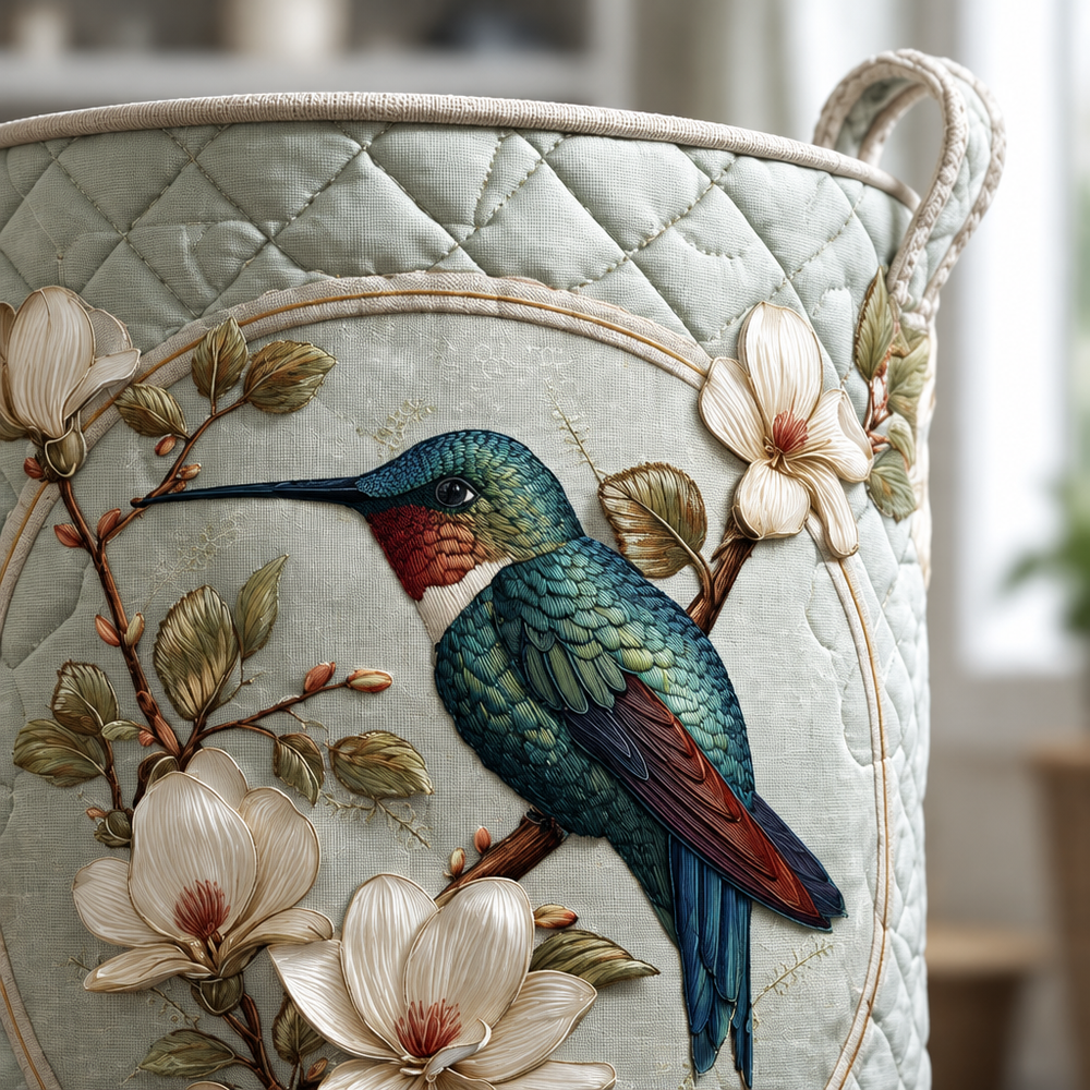 Colibri | Cesto de Roupa Feito à Mão