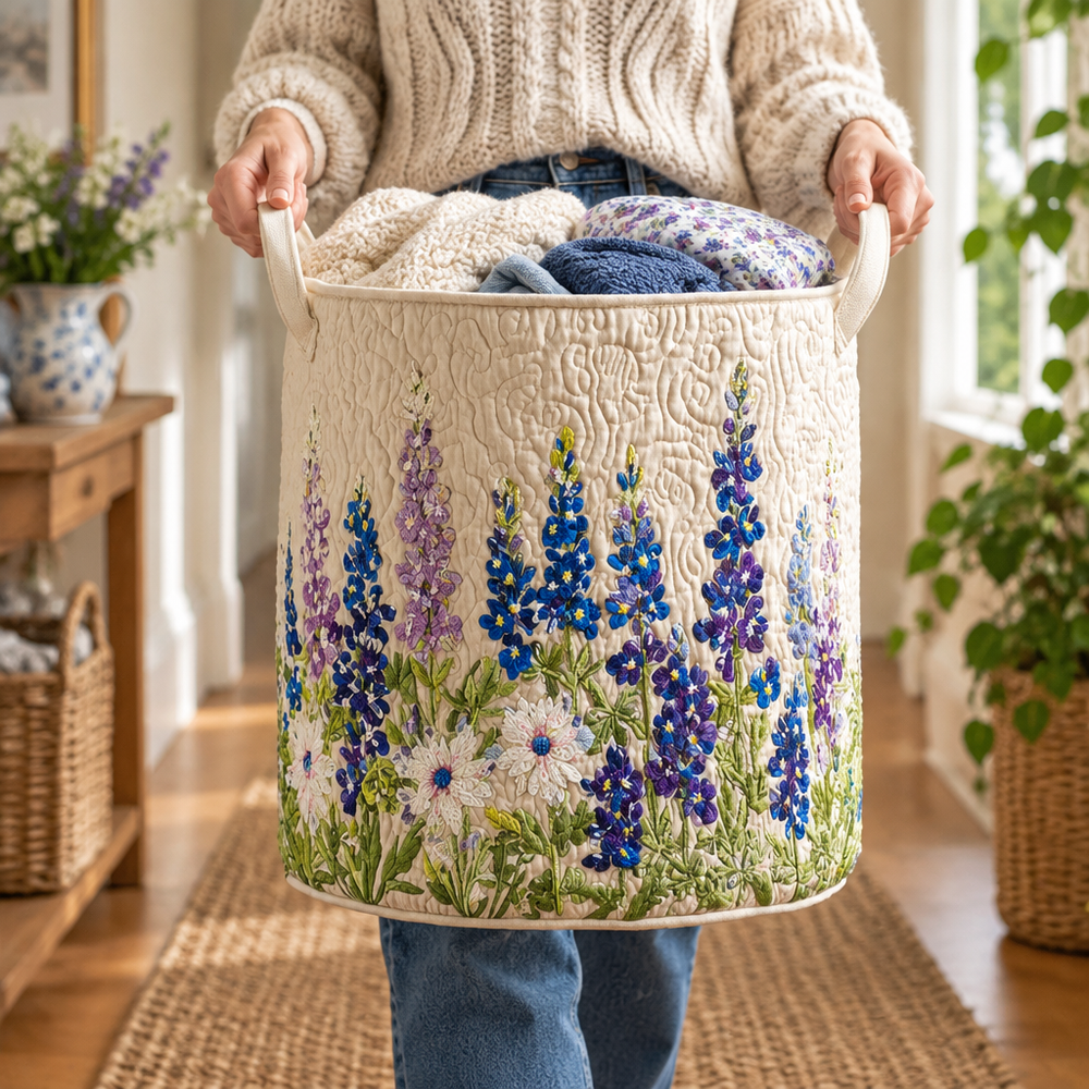 Flor Silvestre | Cesto de Roupa Feito à Mão