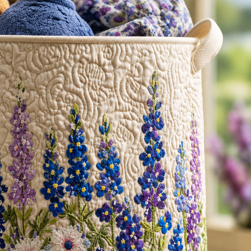 Flor Silvestre | Cesto de Roupa Feito à Mão