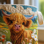 Flores das Highlands | Cesto de Roupa Feito à Mão