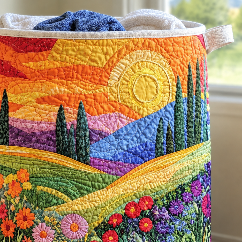 Prado Luminoso | Cesto de Roupa Feito à Mão