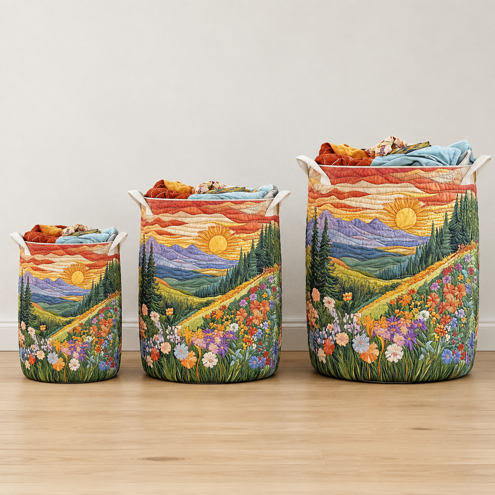 Vale das Flores | Cesto de Roupa Feito à Mão