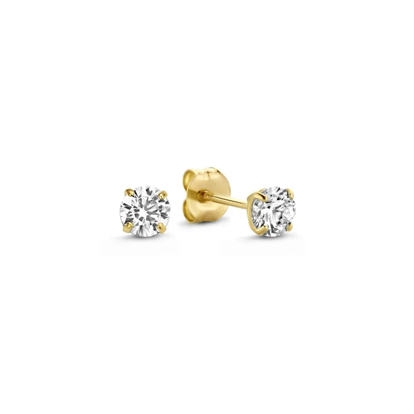 Stein-Ohrringe-Set Dara Brillane | Gold