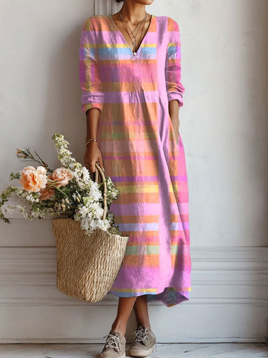 Inés – Dolga boho obleka