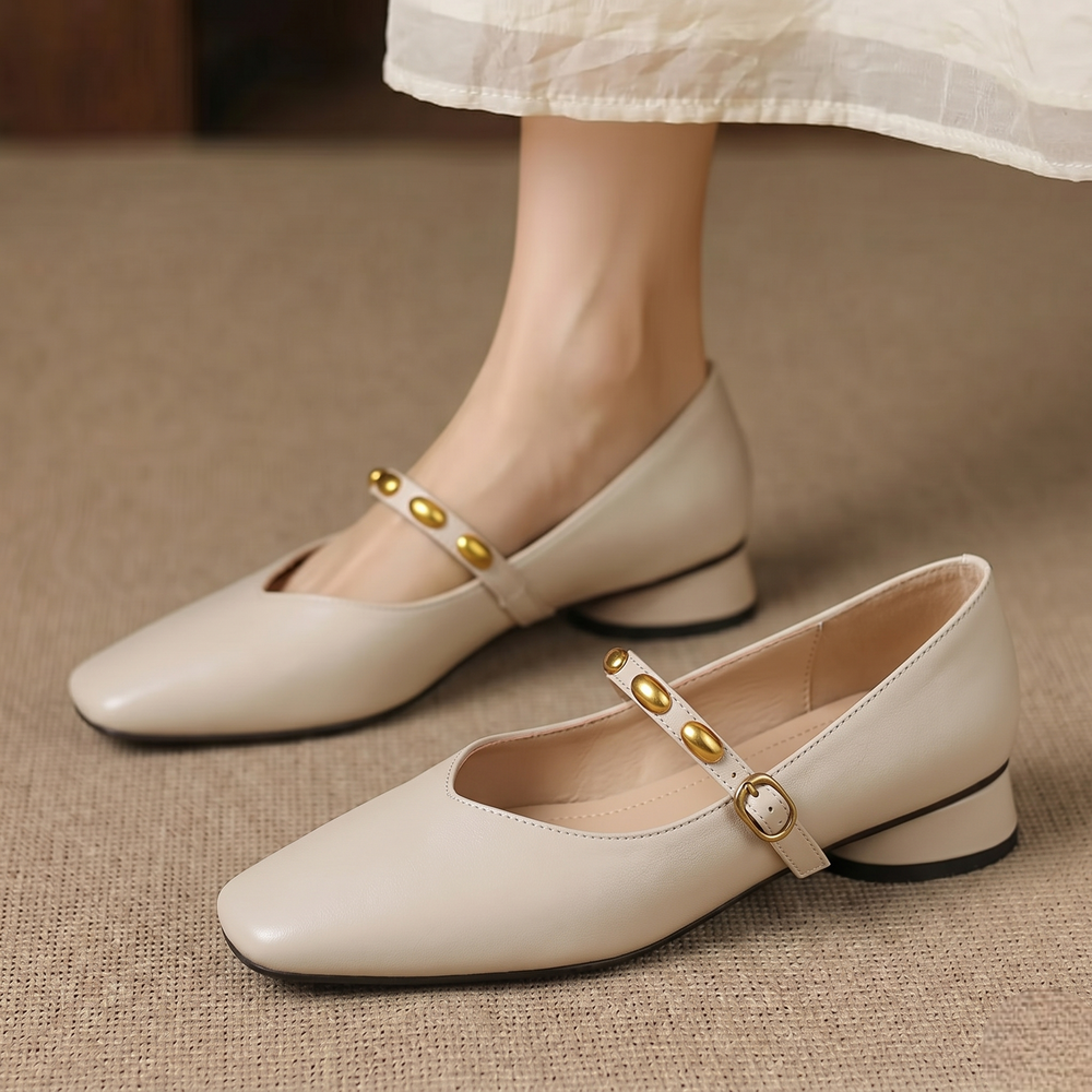 Rosário | Mary Jane Vintage com Fivela