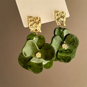 Bunte Blumen-Boho-Ohrringe