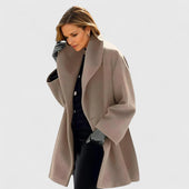 Leonor | Casaco Oversize com Gola Larga