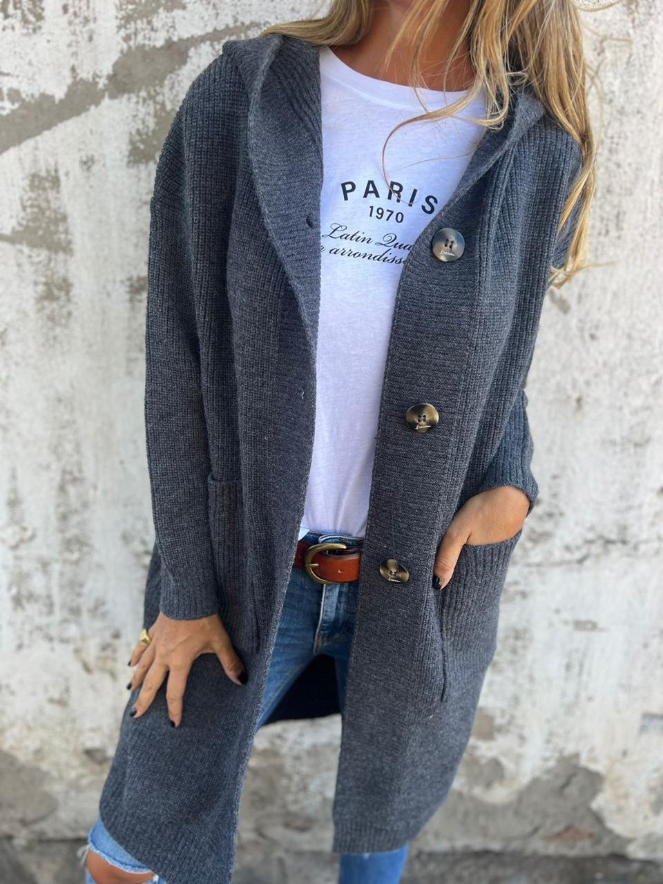 Giselle | Casaco de Malha Comprido