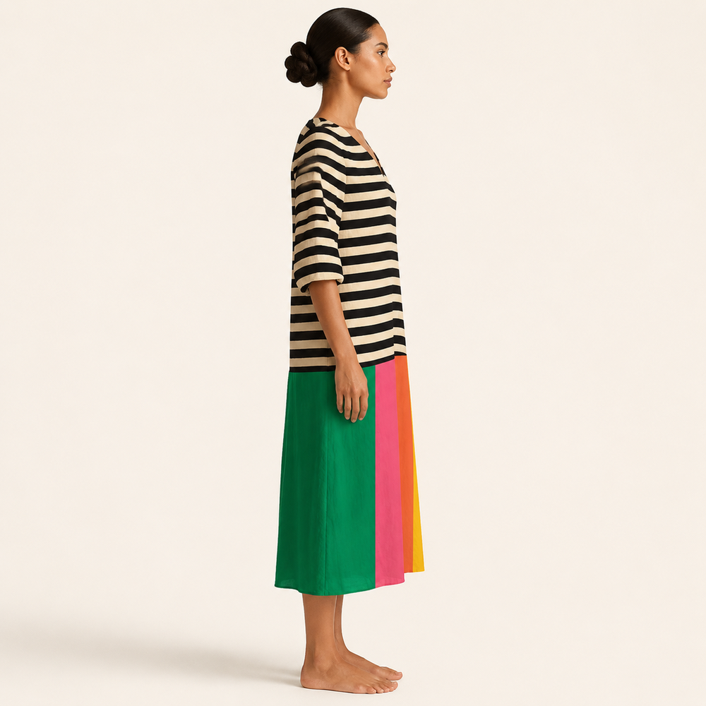 Vega – Dolga boho obleka