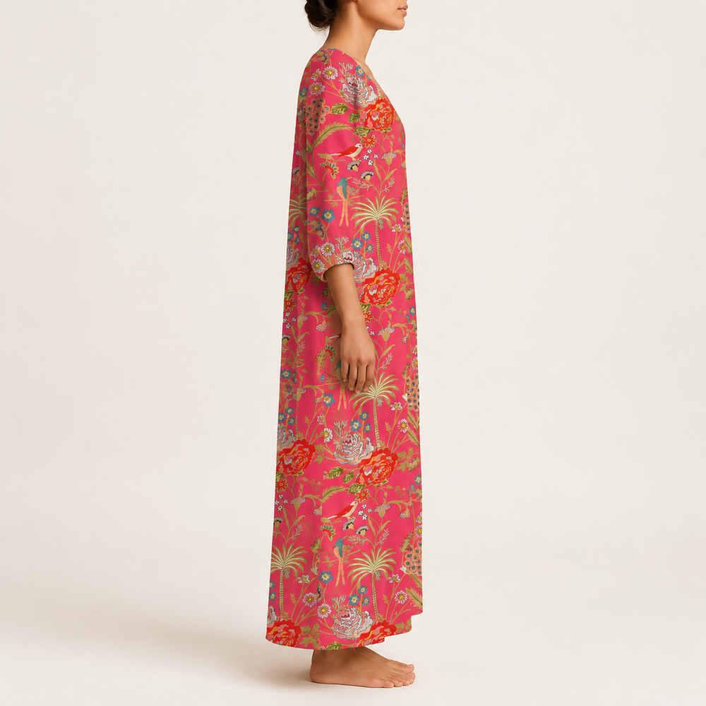 Ángela – Dolga boho obleka