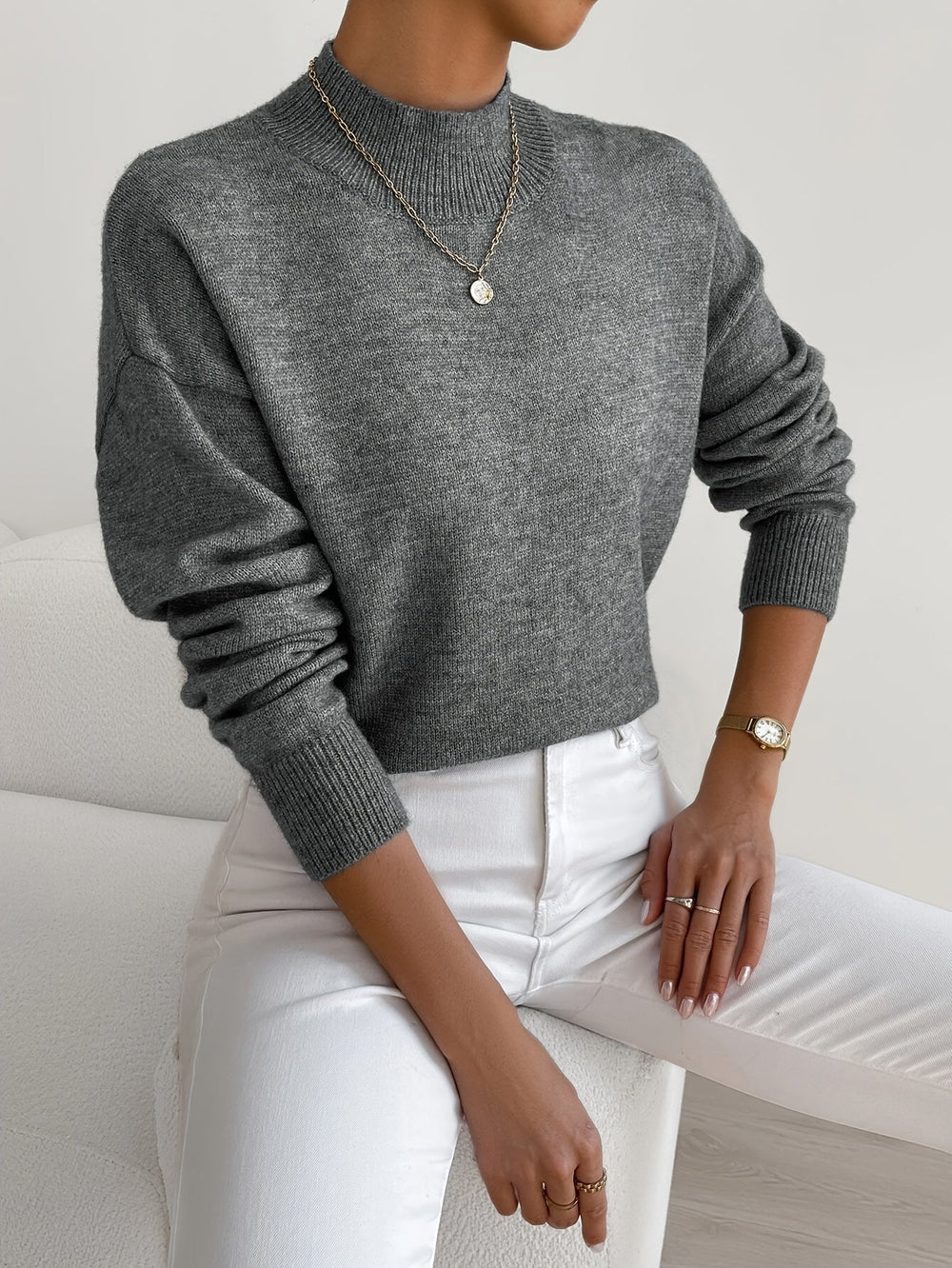 Gertrud – Eleganten pleten pulover