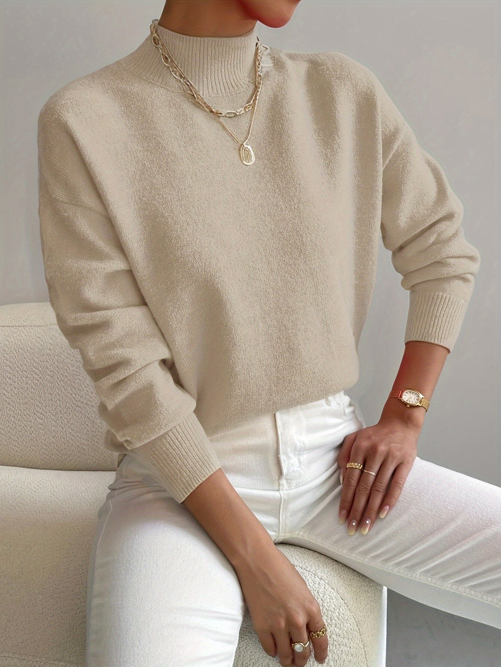 Gertrud – Eleganten pleten pulover