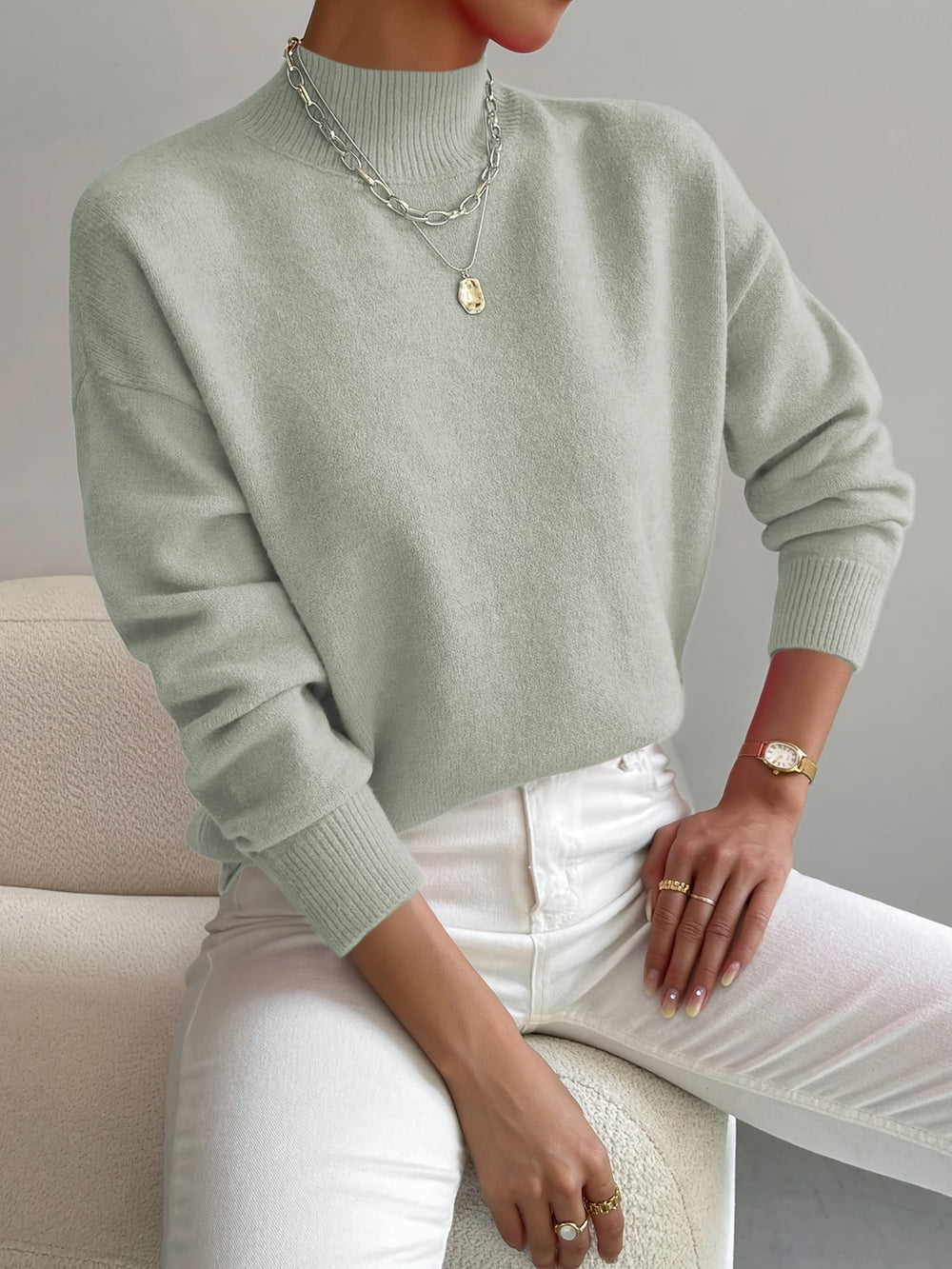 Gertrud – Eleganten pleten pulover