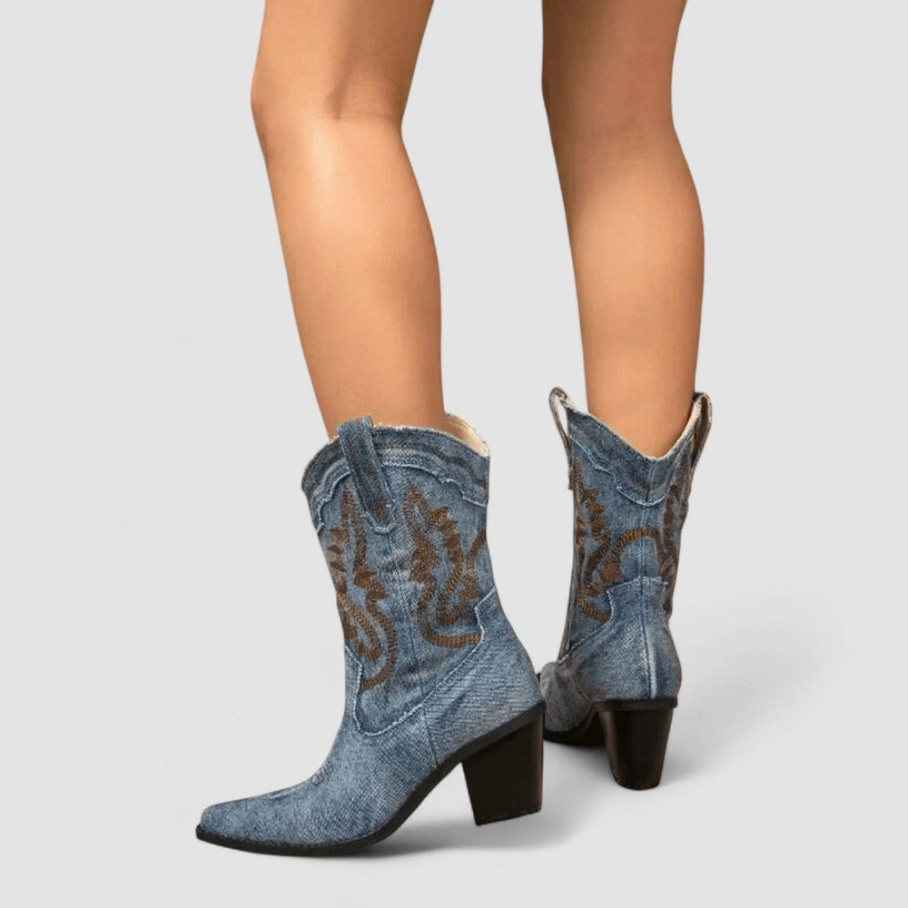 Selena – Ortopedski denim gležnjarji