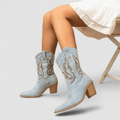 Catarina | Botas Western Bordadas