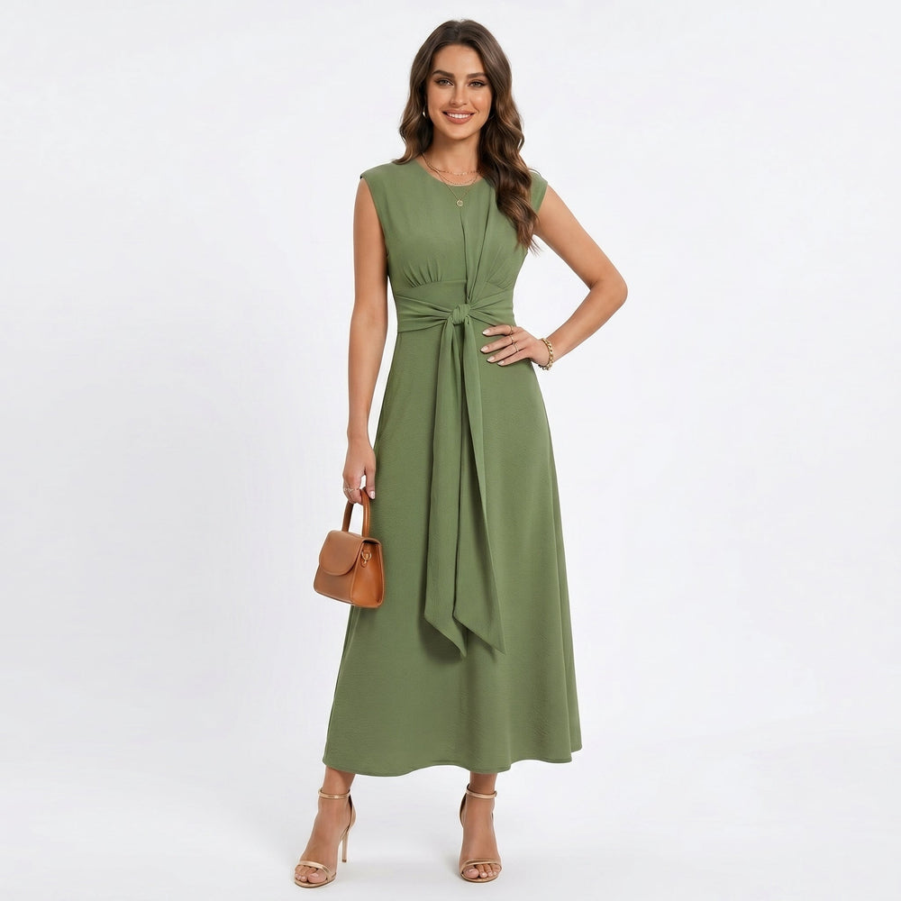 Emília – Elegantna maxi obleka brez rokavov