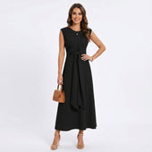 Emília – Elegantna maxi obleka brez rokavov