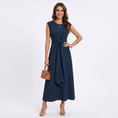 Emília – Elegantna maxi obleka brez rokavov