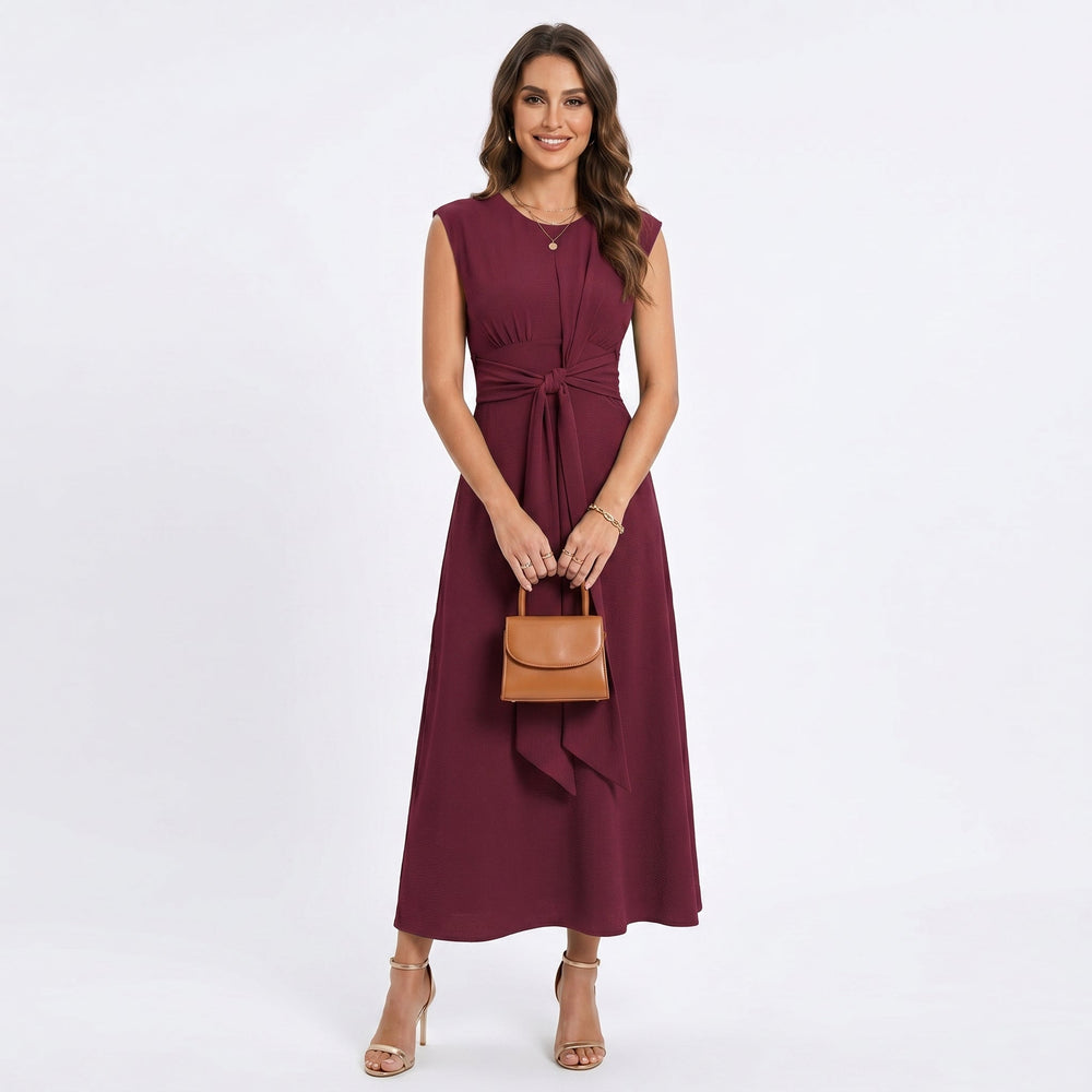 Emília – Elegantna maxi obleka brez rokavov