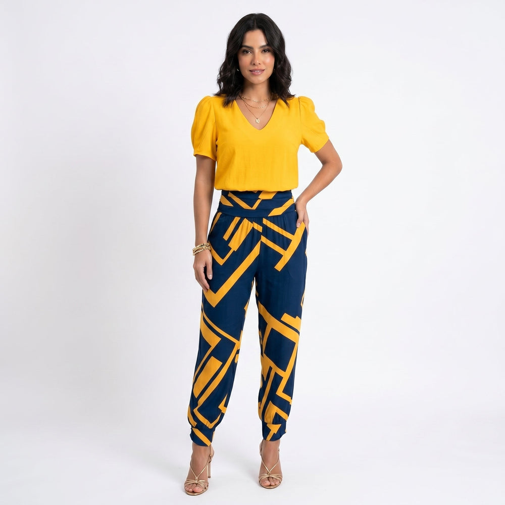Margarida - Macacão elegante para senhora