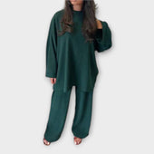 Ingrid - Conjunto Plus Size Acanalado