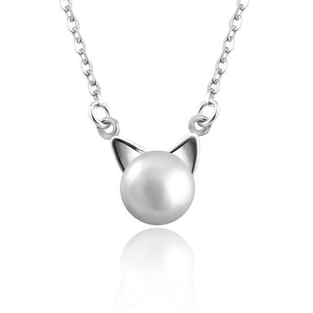 Conceição | Conjunto Colar, Brincos e Anel Gatinho com Pérola