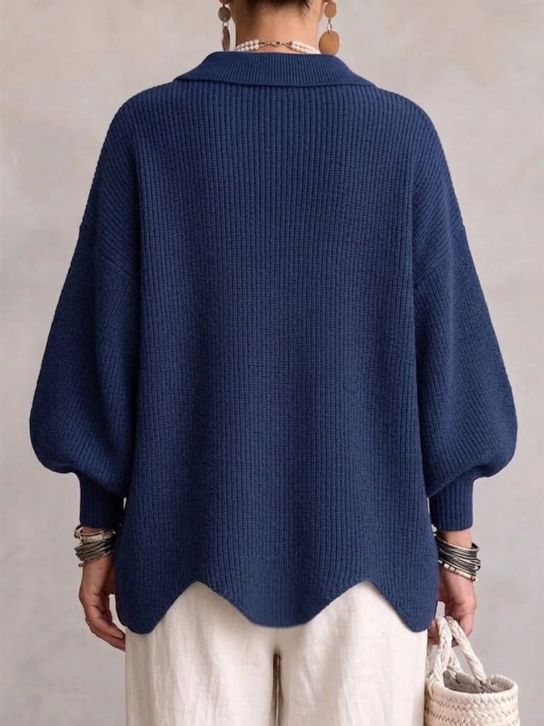 Victoire | Cardigan Oversize com Botões Dourados