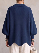 Victoire | Cardigan Oversize com Botões Dourados