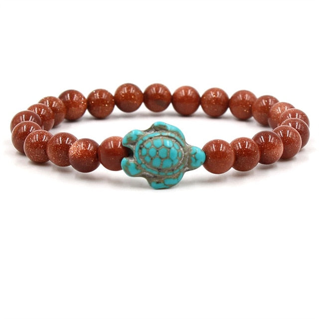 Isaura | Pulseira Tartaruga em Pedra Natural