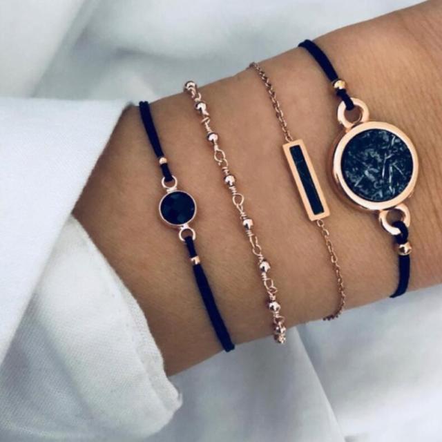 Leocádia | Conjunto de 5 Pulseiras