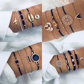 Leocádia | Conjunto de 5 Pulseiras