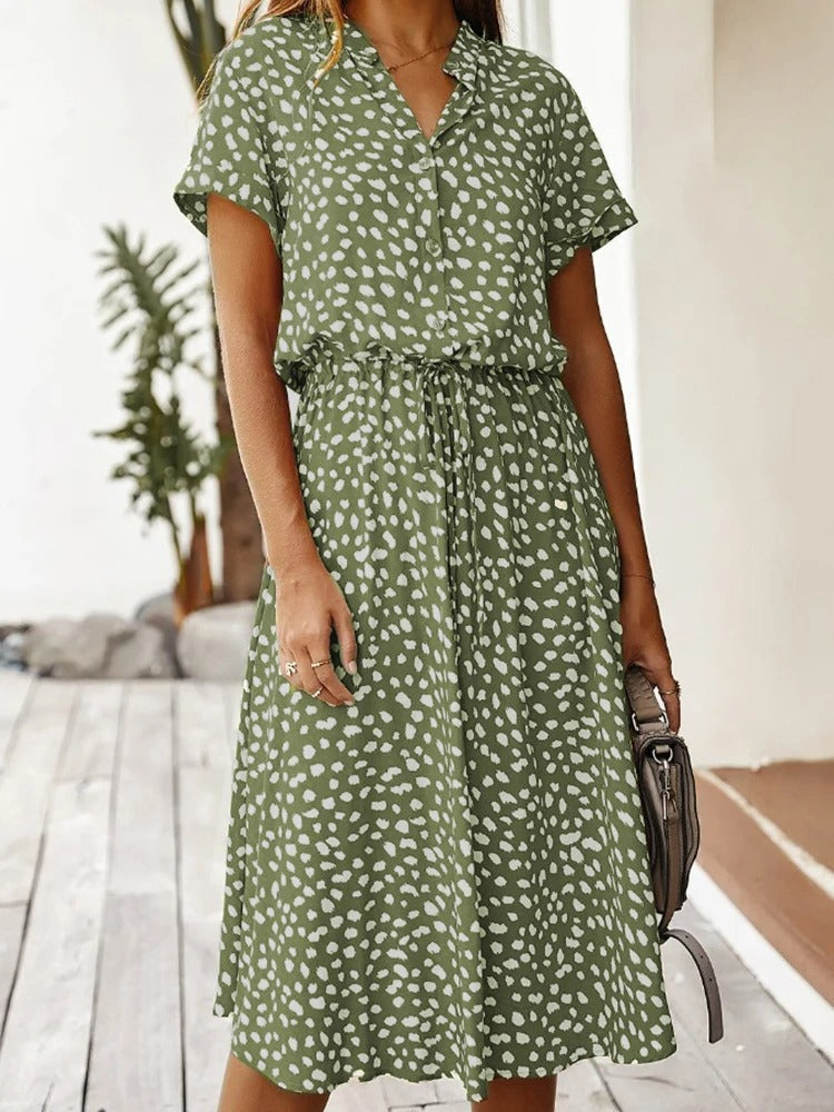 Lesley - Vestido Prático e Confortável