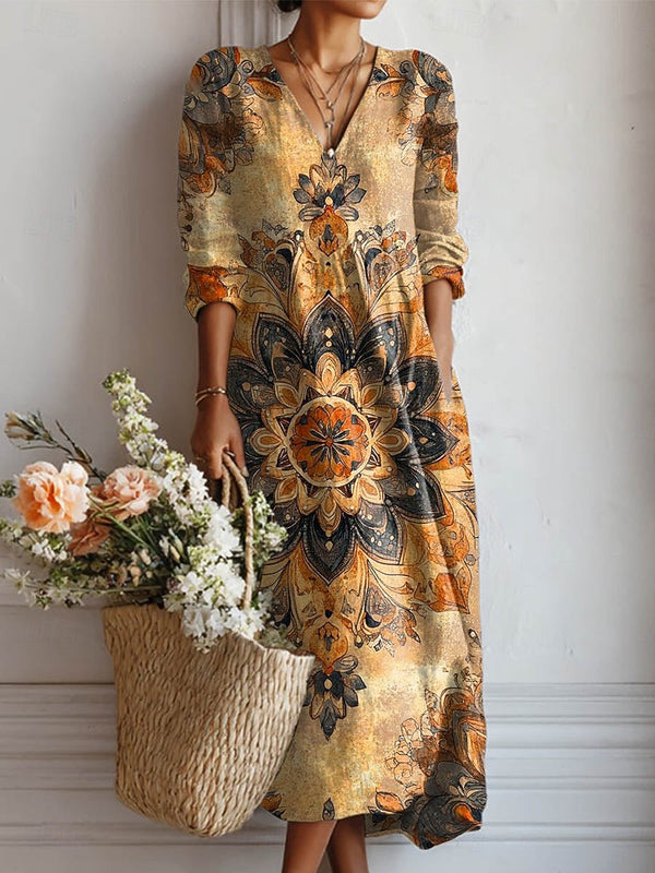 Beatriz – Dolga boho obleka